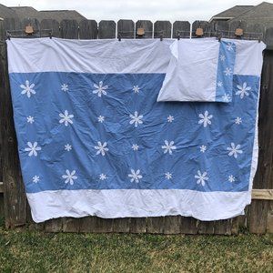 The Company Store Twin Duvet Cover & Sham Floral